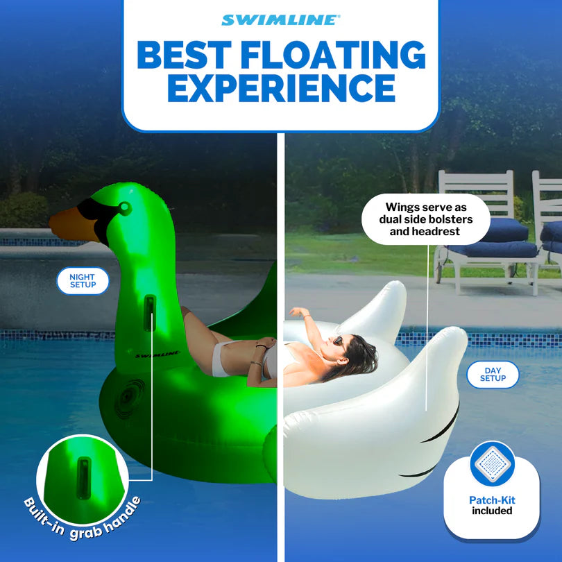 LED Giant Inflatable Swan